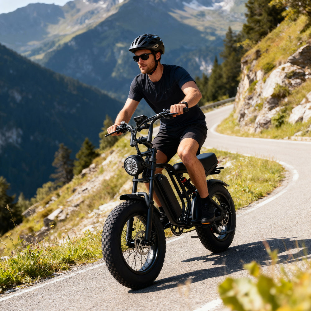 K24 Effortless Commuting Lightweight E-Bike with 750W Motor, 55 km/h, 60 km Range, 150 kg Load