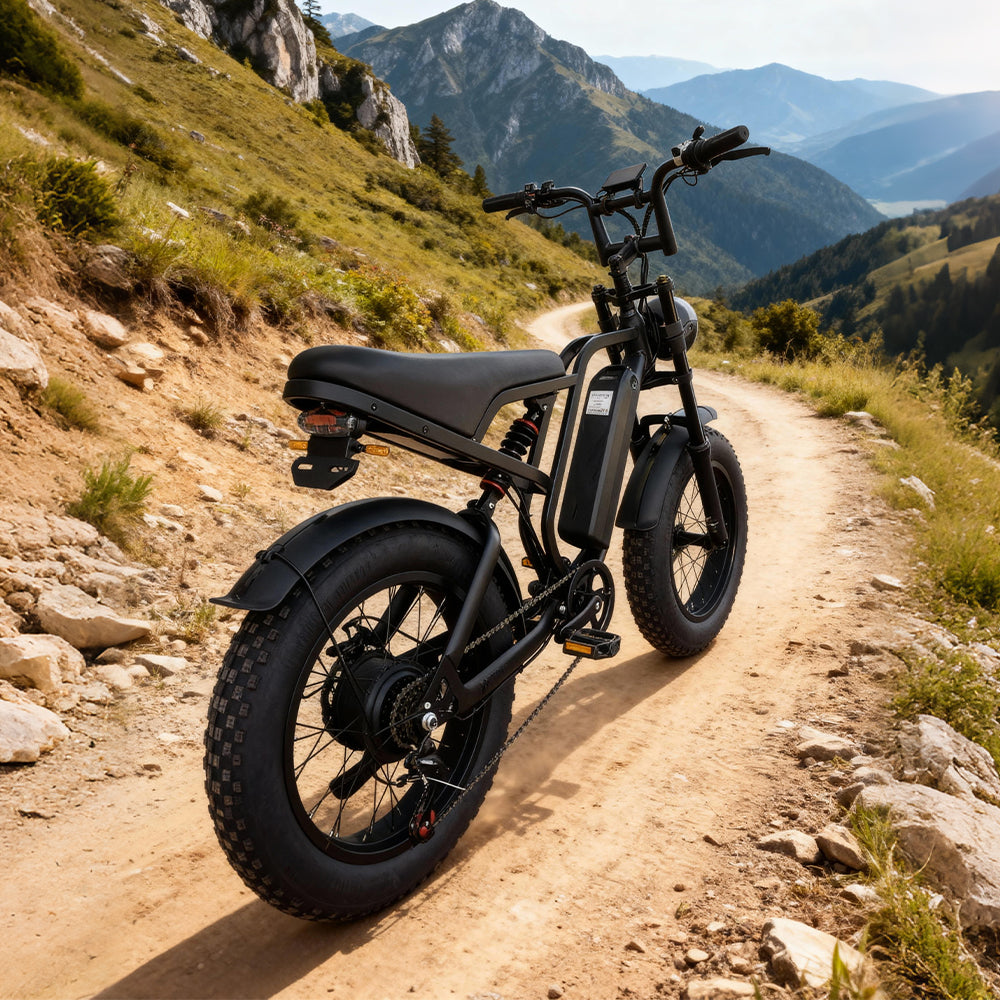 K24 Effortless Commuting Lightweight E-Bike with 750W Motor, 55 km/h, 60 km Range, 150 kg Load