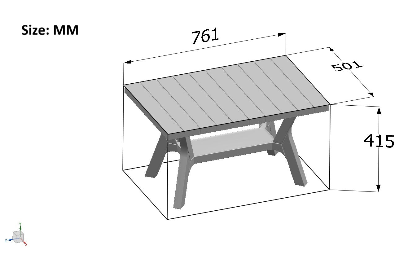 Outdoor Bondi Sofa Set with Two Single Chair + One Loveseat Sofa + One Table