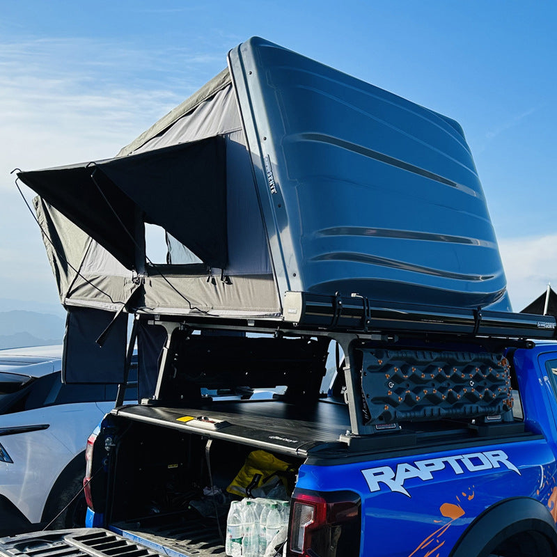 Roof Tent Flip SUV Off road Vehicle Outdoor Camping Car Tent