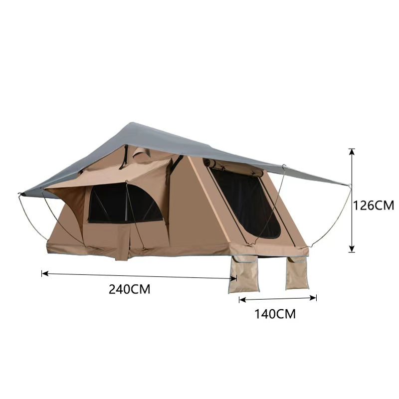 Roof Tent Eagle Long Soft Top Outdoor Self Driving Touring Car Quick Opening Tent