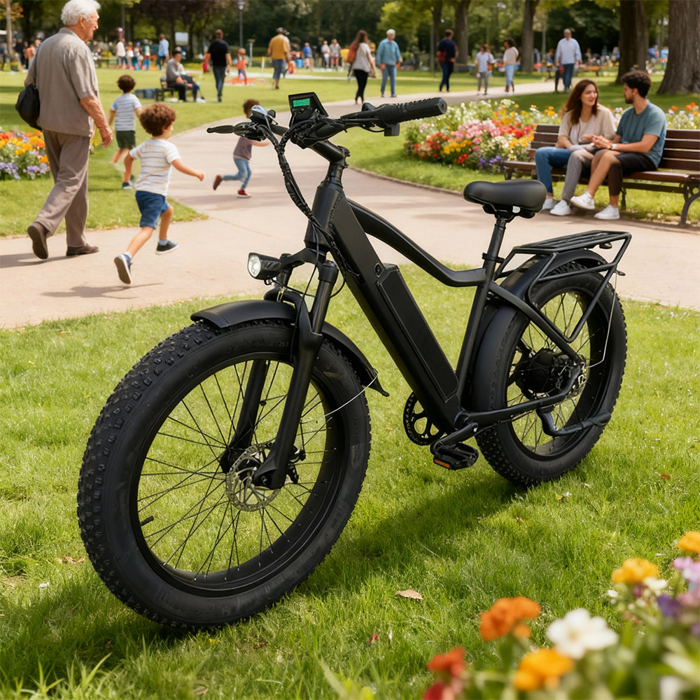 48V 500W All-Terrain Electric Mountain Bike | Conquer Any Trail with Smart LED Display & Long-Lasting Battery