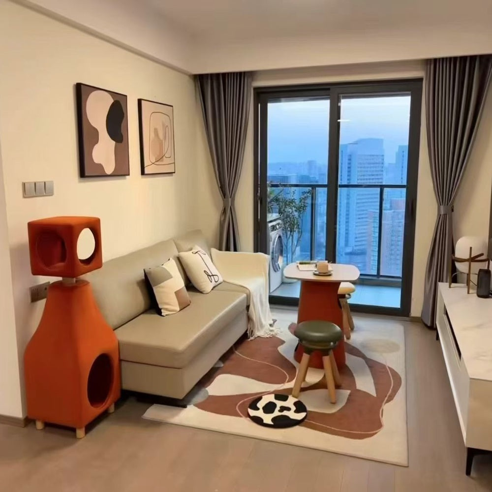 Water Bottle Shaped Cat Crawling Shelf Pet Cabin Cat Tree