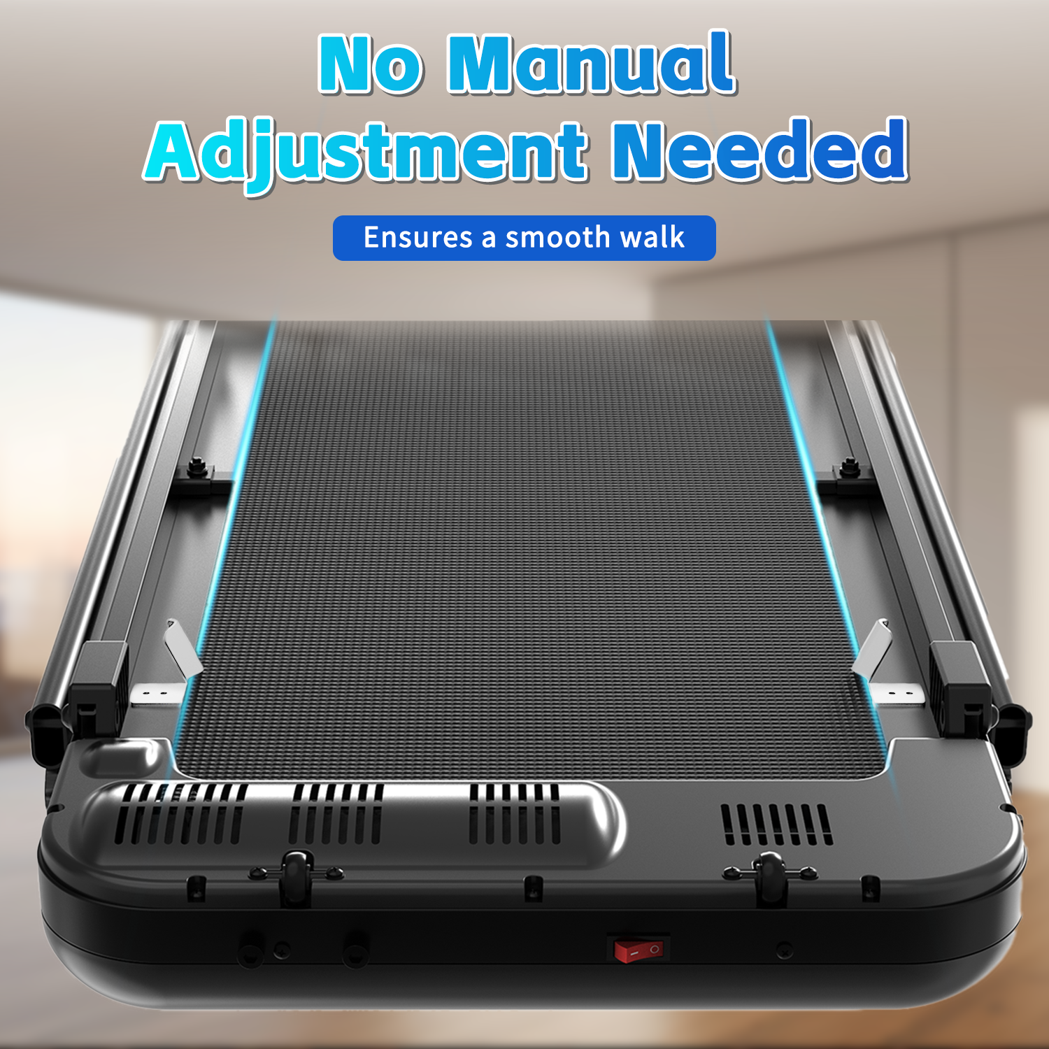 3 in 1 Under Desk Treadmill with Incline,Foldable Treadmills for Home, Walking Pad with Handle Bar for Walking and Jogging, with Remote Control & LED Display (Blue)