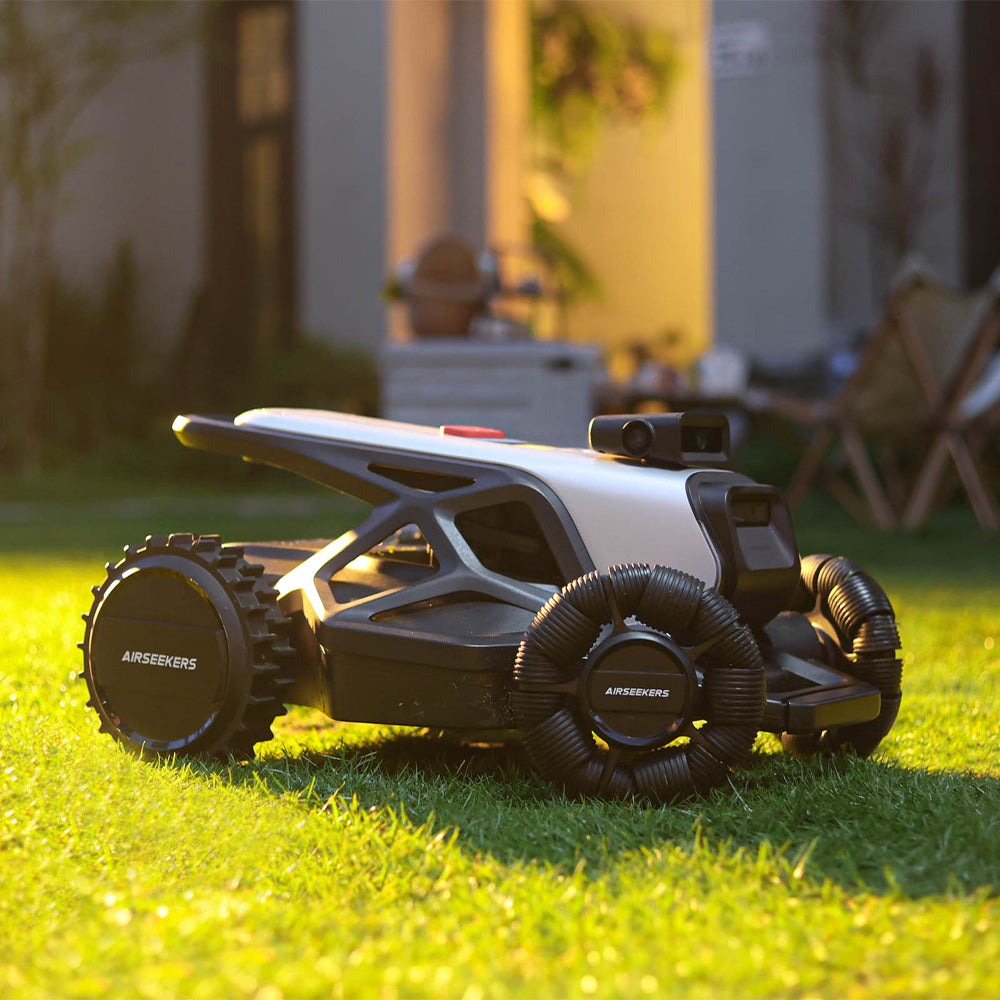 AIRSEEKERS TRON – Smart Robotic Lawn Mower with 300° Vision