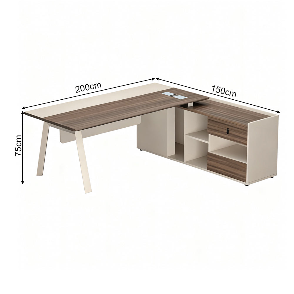 Not Just a Desk, a Statement of Modern Authority. The 2-Meter Manager Desk for the Aspiring Director