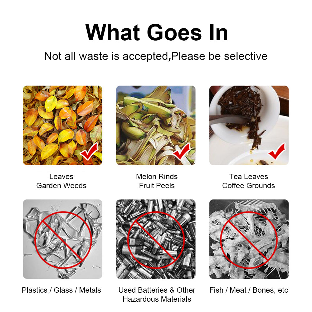 Modern Outdoor Compost Bin – Durable Plastic Weatherproof Composter for Efficient Garden Waste Recyc