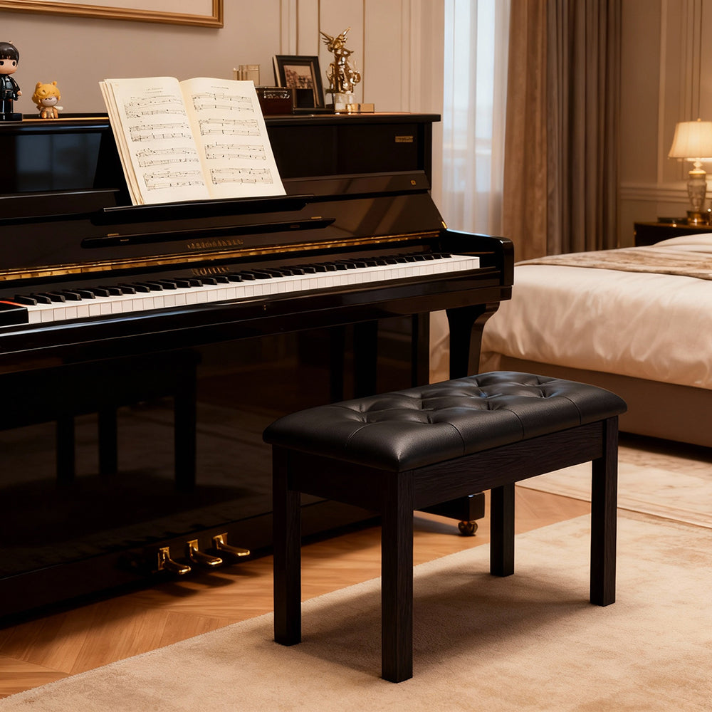 Premium Piano Bench with Hidden Storage