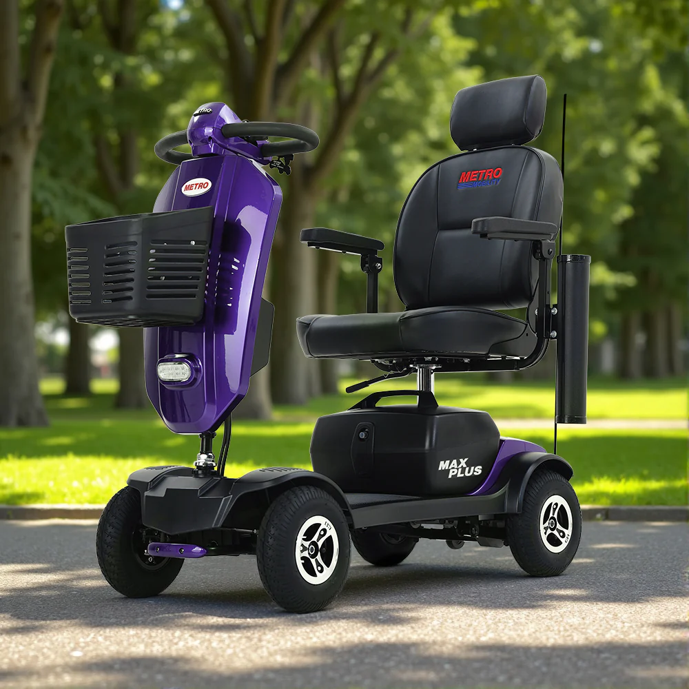 METRO MOBILITY Foldable 300W 24V 20Ah Electric Mobility Scooter