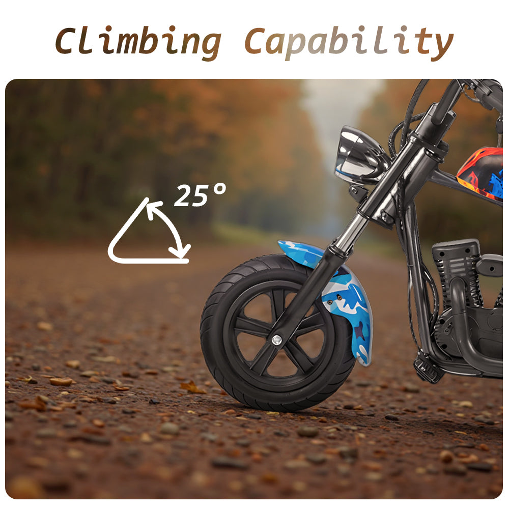 Eeeza 180W 24V 5.2Ah Harley Motorcycle With Brushless Motor