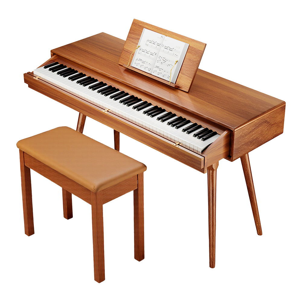 Betsy Solid Wood Cabinet 88 Key Full Size Weighted Digital Piano With Bench