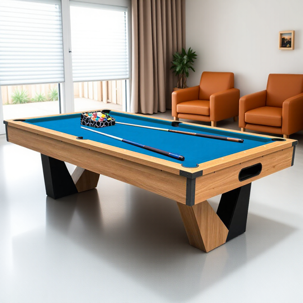 7FT Color-Contrasting Billiard Pool Table with Full Accessories