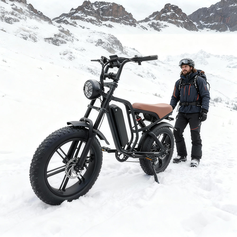 K24 Integrated Tire Commuter Electric Bike, 750W Motor, 50 km/h Speed, 60 km Range, 150 kg Load