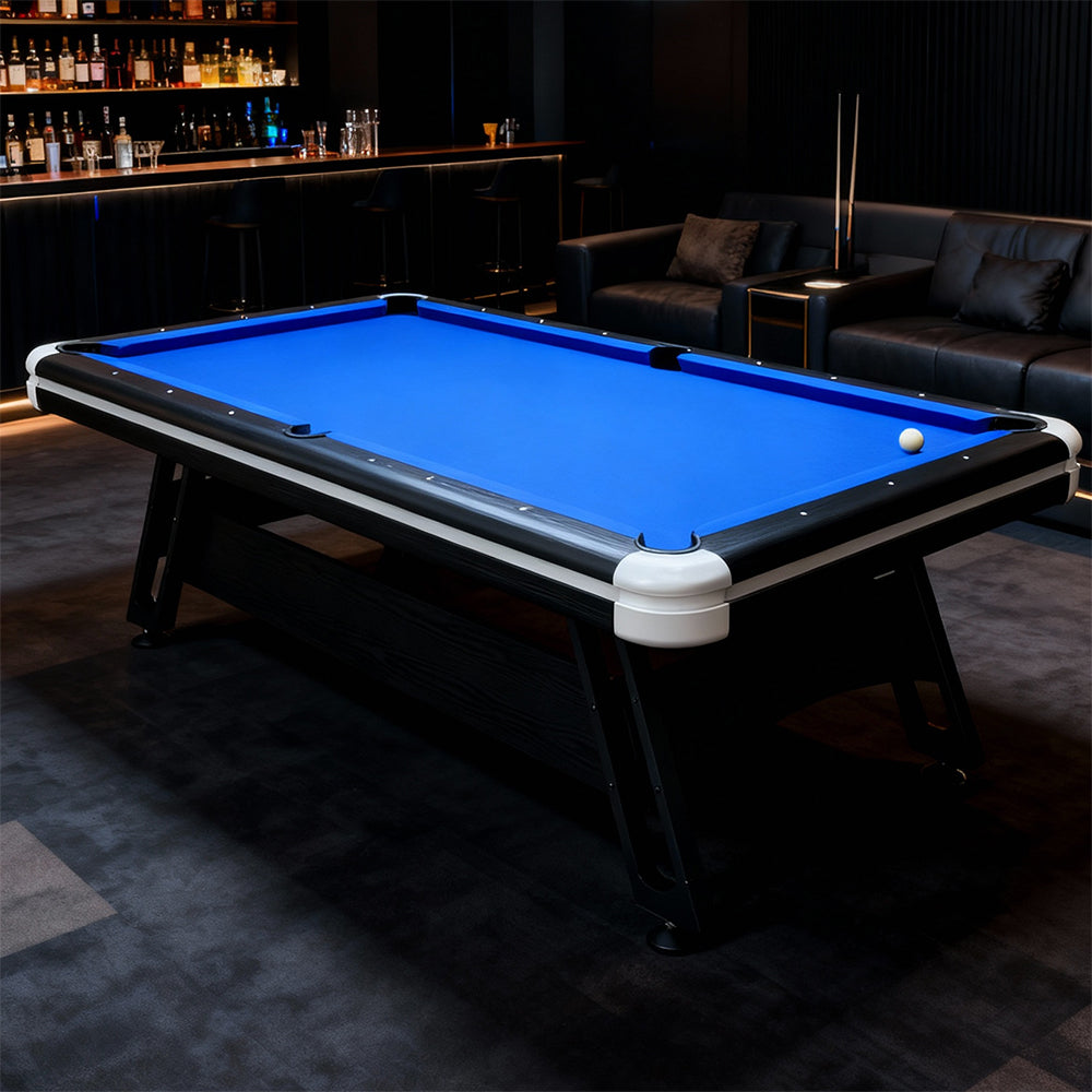 7FT Metal Support Legs Billiard Pool Table  With Full Accessories