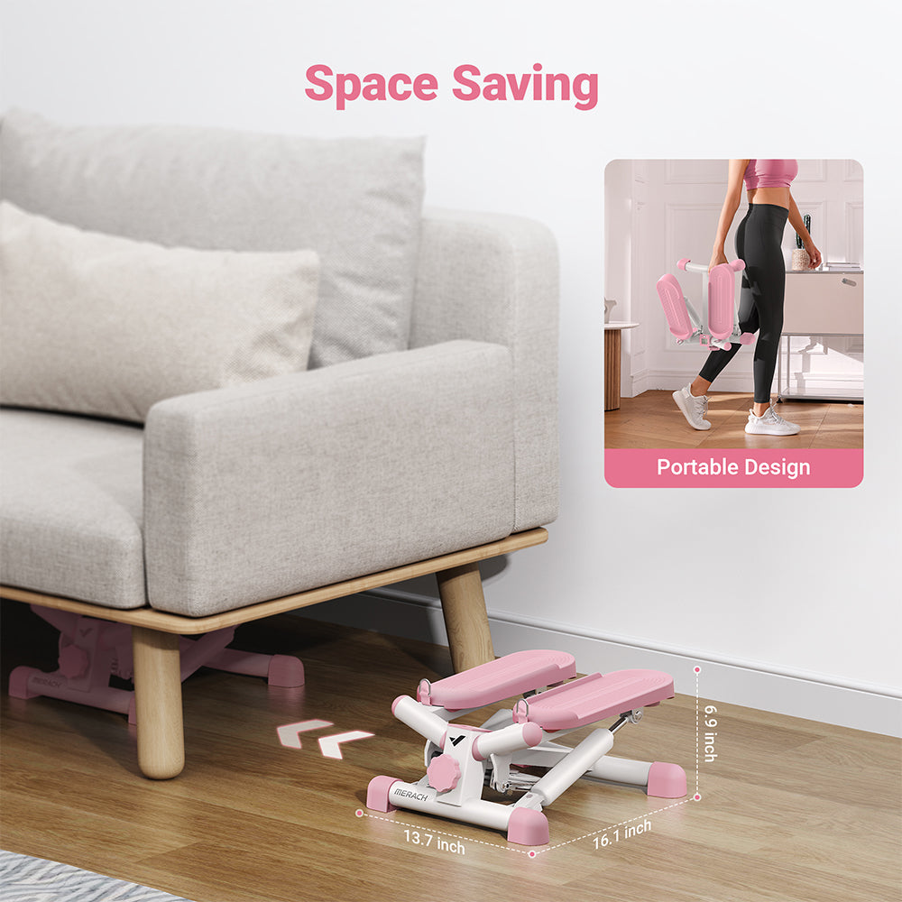 MERACH Mini Stepper Machine for Exercise Step