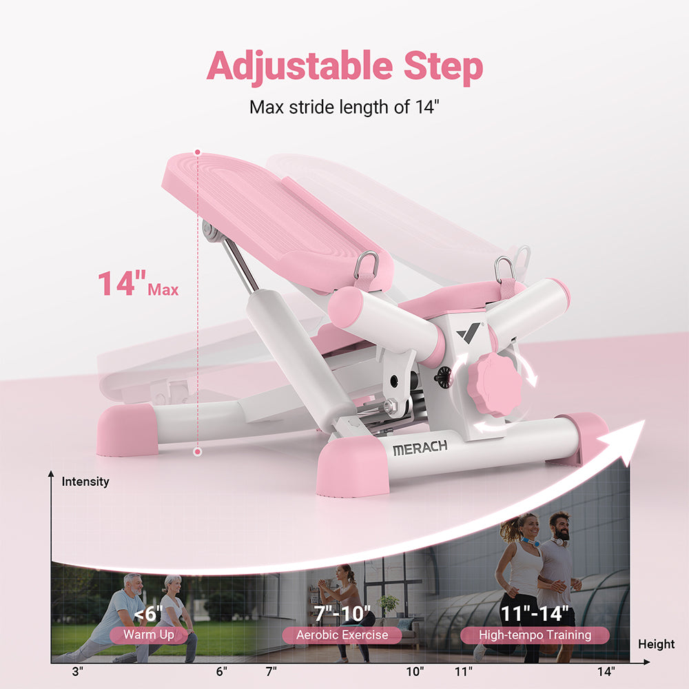 MERACH Mini Stepper Machine for Exercise Step