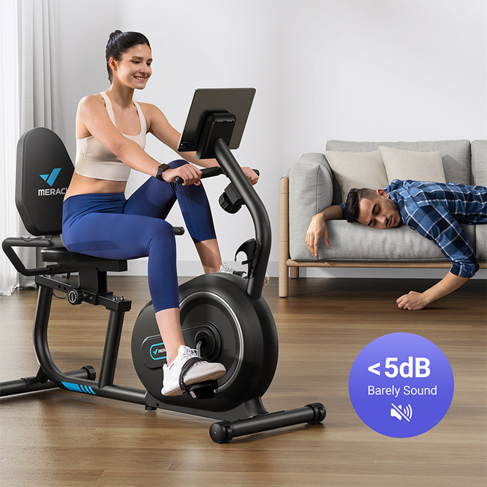 MERACH Recumbent Exercise Bike for Home