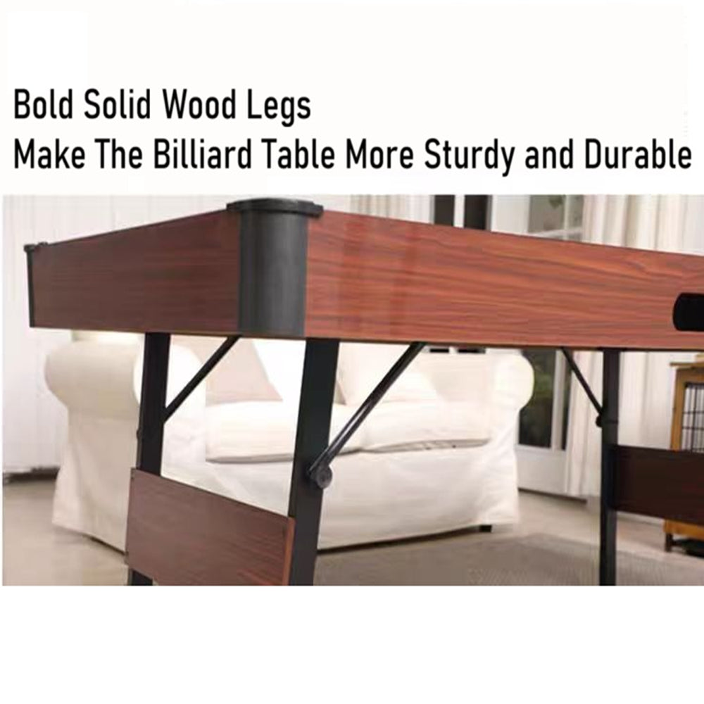 6FT 3 in 1 Foldable Mutifunction Billiard Pool Table with Full Accessories