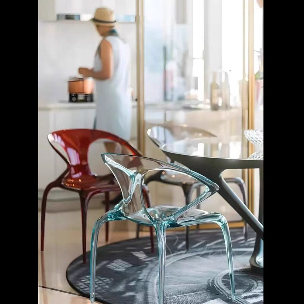 Modern Designed Acrylic Dining Chair Arm Chair