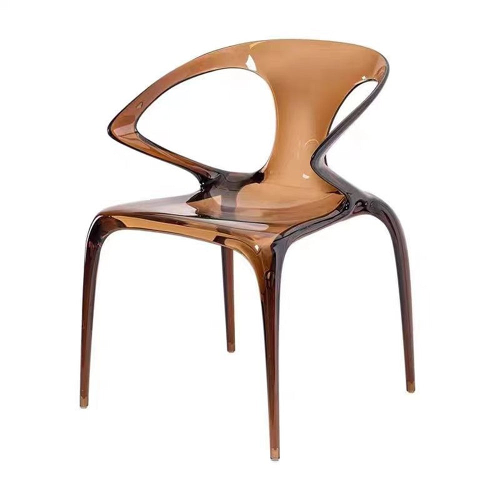 Modern Designed Acrylic Dining Chair Arm Chair