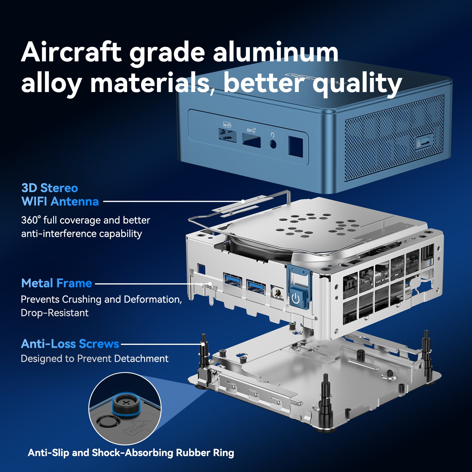 GEEKOM IT13 Mini PC 2025 with 13th Gen Intel i9-13900HK | 32GB RAM | 2TB NVMe SSD | Windows 11 Pro | 6 X USB | 8K Quad Display | WiFi 6E | SD Slot | Intel NUC13 Replacement Desktop Computers