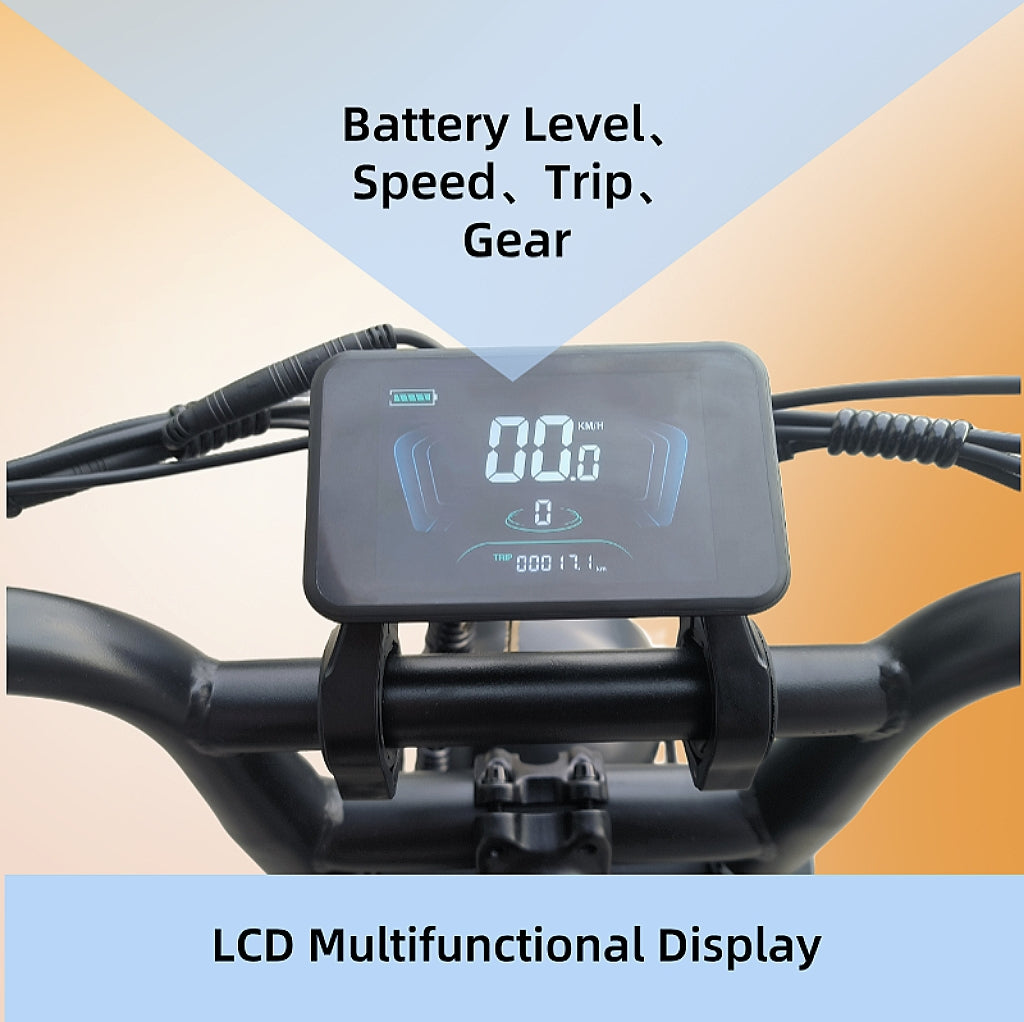 K24 Effortless Commuting Lightweight E-Bike with 750W Motor, 50 km/h, 60 km Range, 150 kg Load