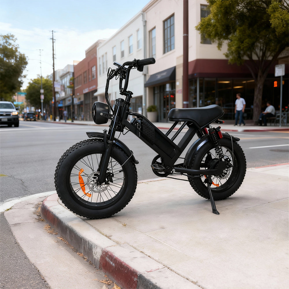 M7  Effortless Commuting  ightweight E-Bike with 750W Motor 50 km/h. 70 km Range, 150 kg Load