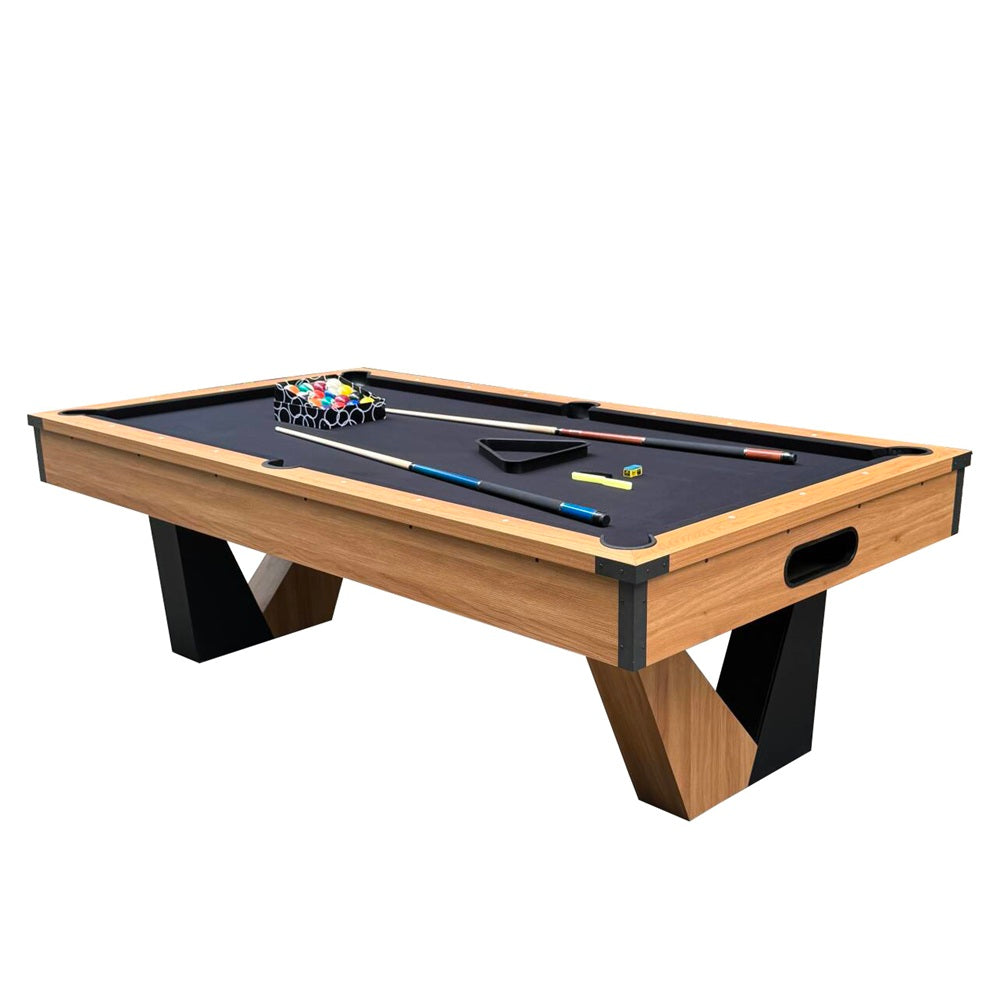 8FT Color-Contrasting Billiard Pool Table with Full Accessories