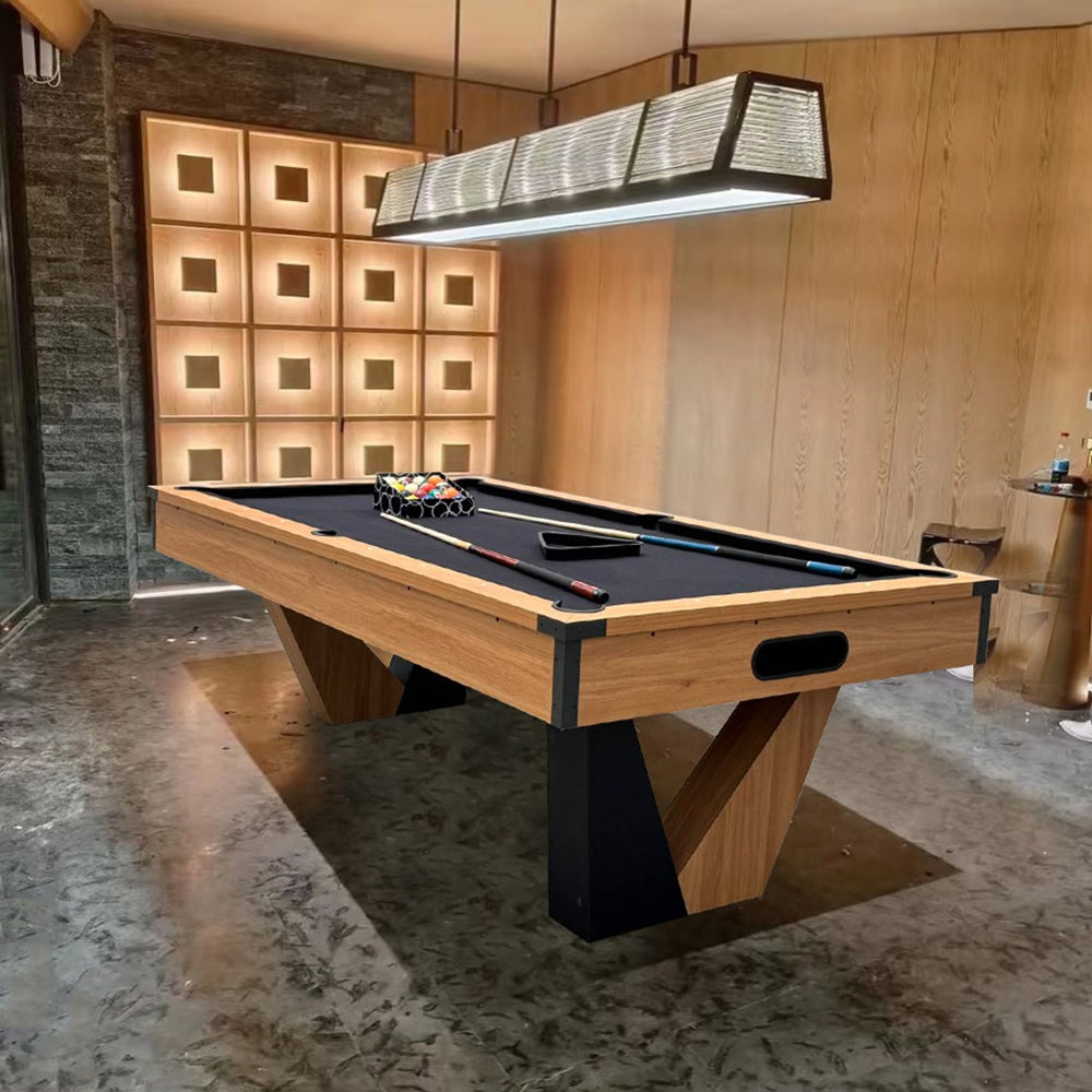8FT Color-Contrasting Billiard Pool Table with Full Accessories