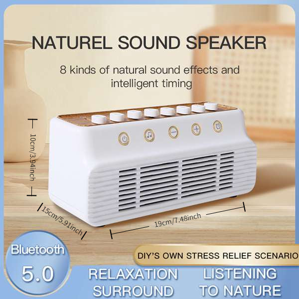 Sleep Bluetooth Speaker White Noise Machine Timed 8 Music Box Improve Sleep for Christmas Gifts