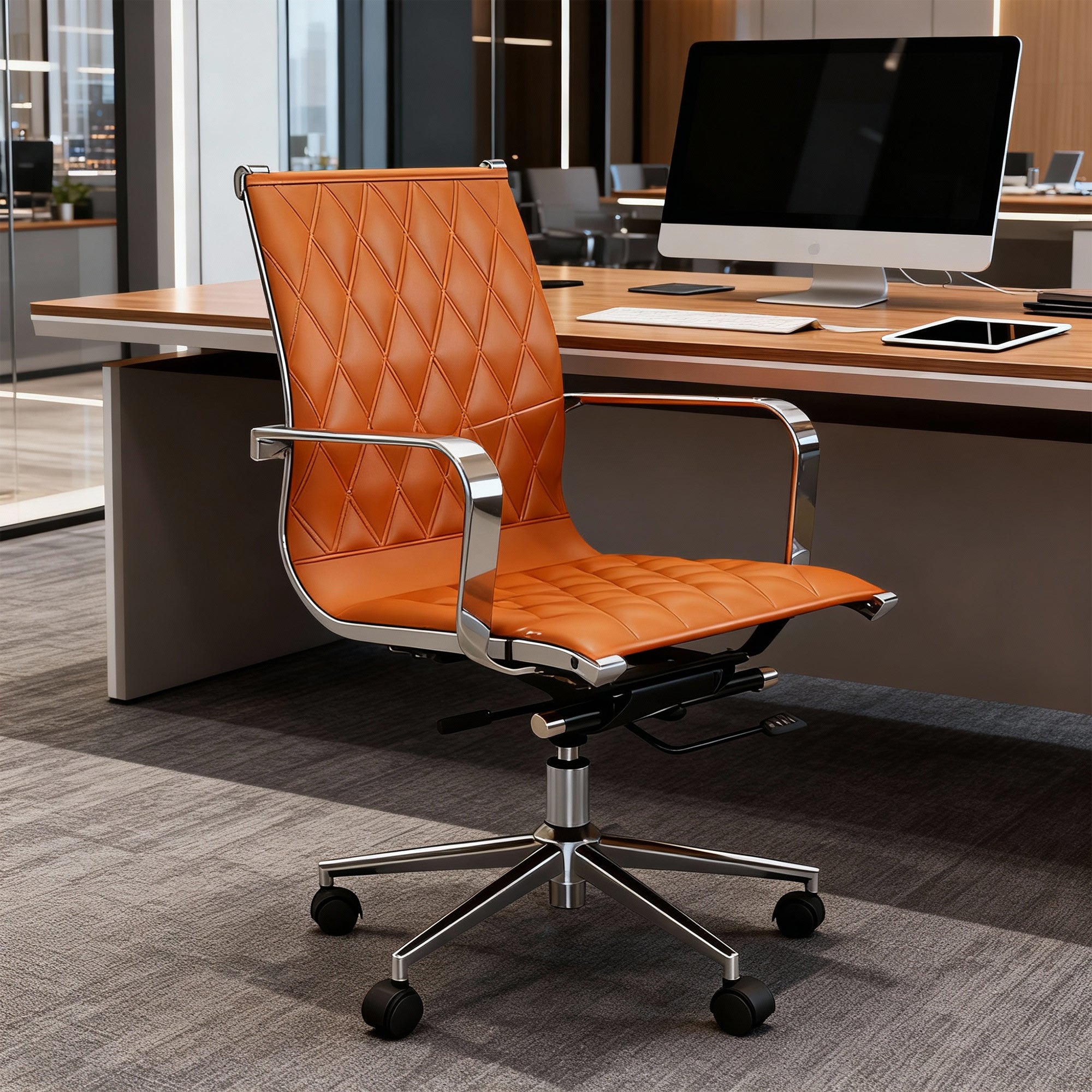 EBGO Adjustable Mid-Back Office Chair