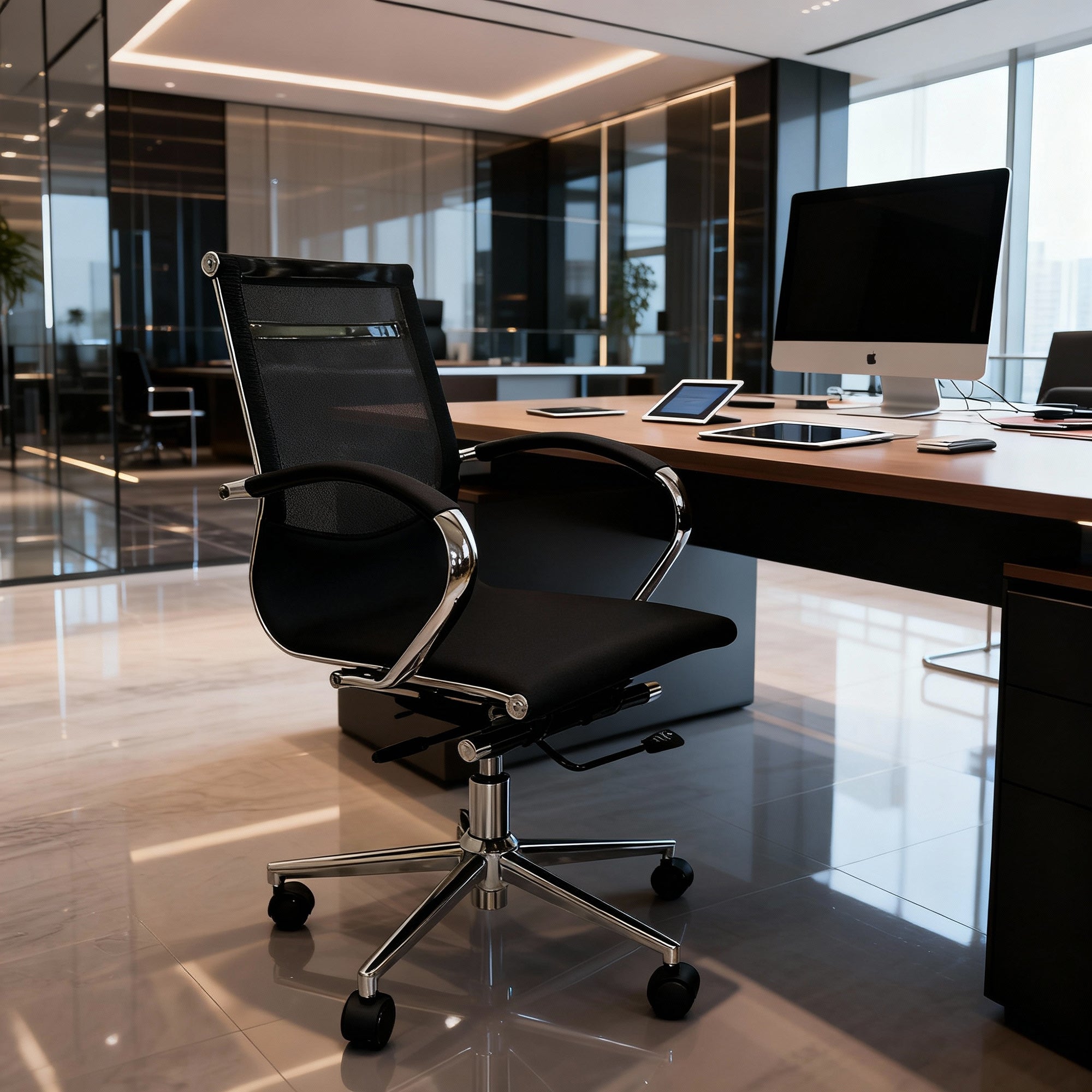 EBGO Adjustable Mid-Back Office Chair