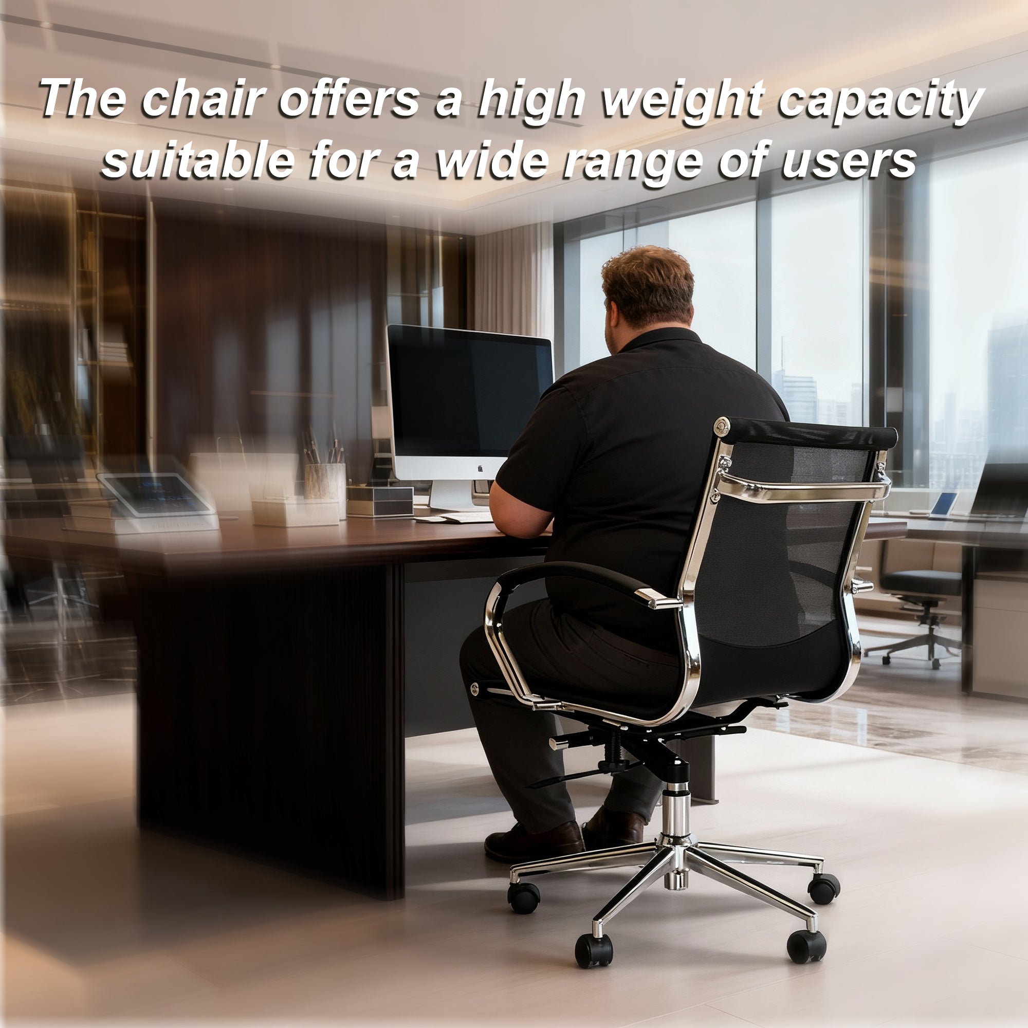 EBGO Adjustable Mid-Back Office Chair