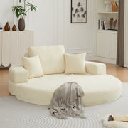 Multifunctional Round convertible Sofa Bed(Compressed Packaging)
