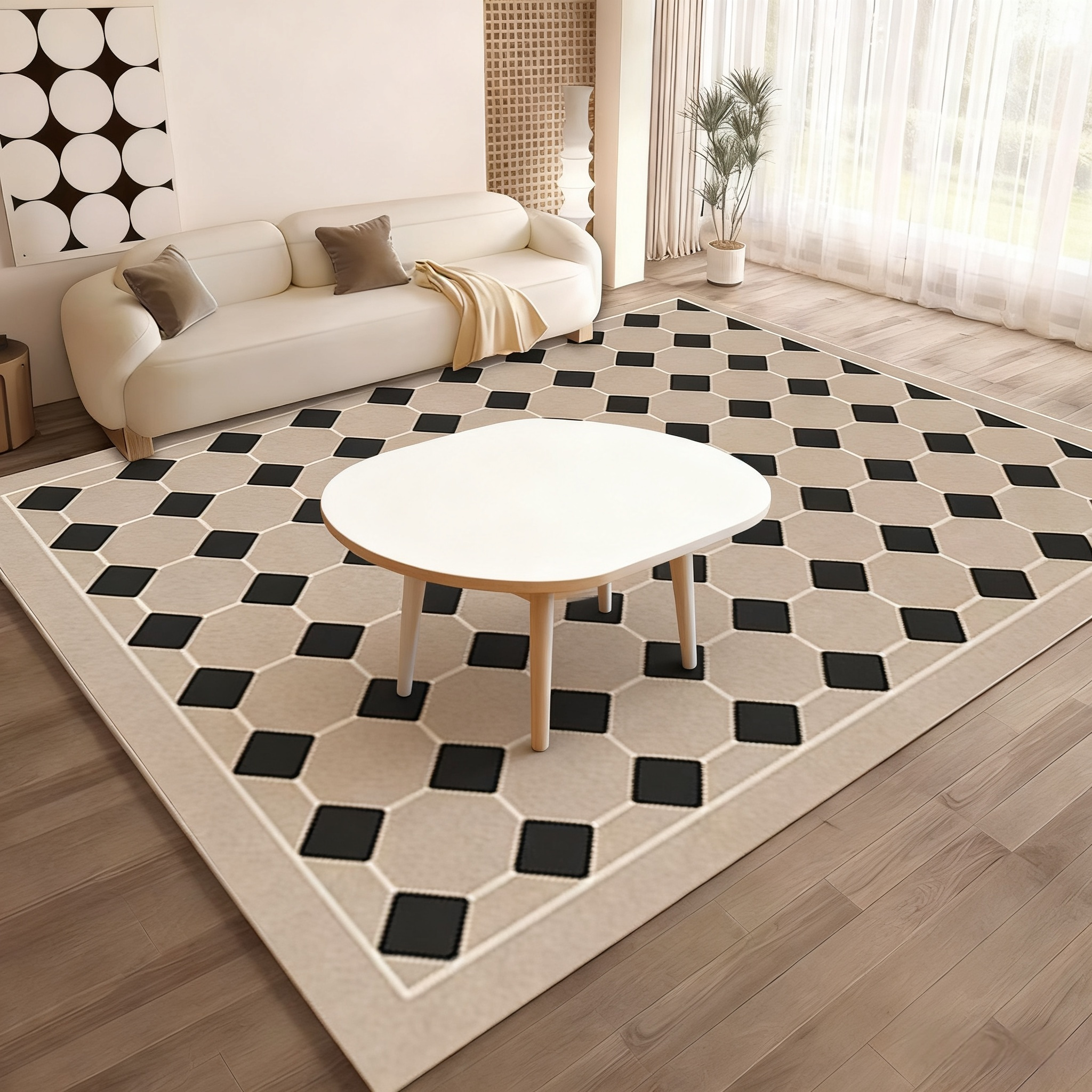 Washable & Portable Electric Heating Mat for Living Room/Home