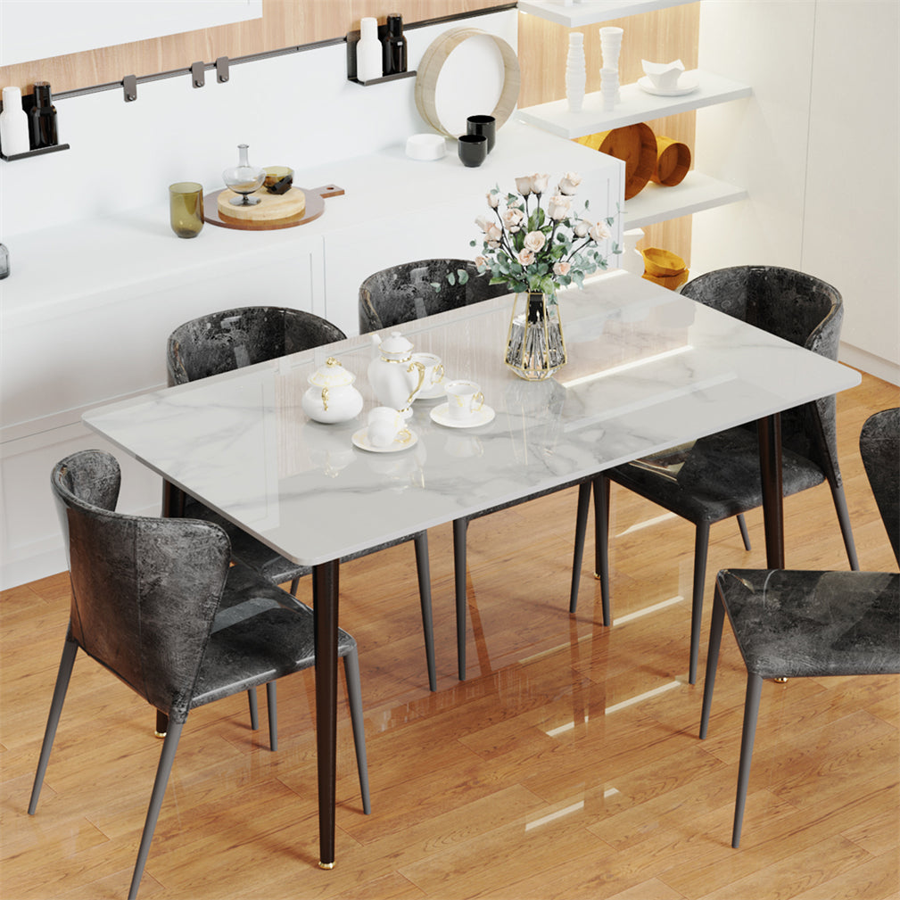 Large 120cm Dining Table Kitchen Lunch Dinner Table