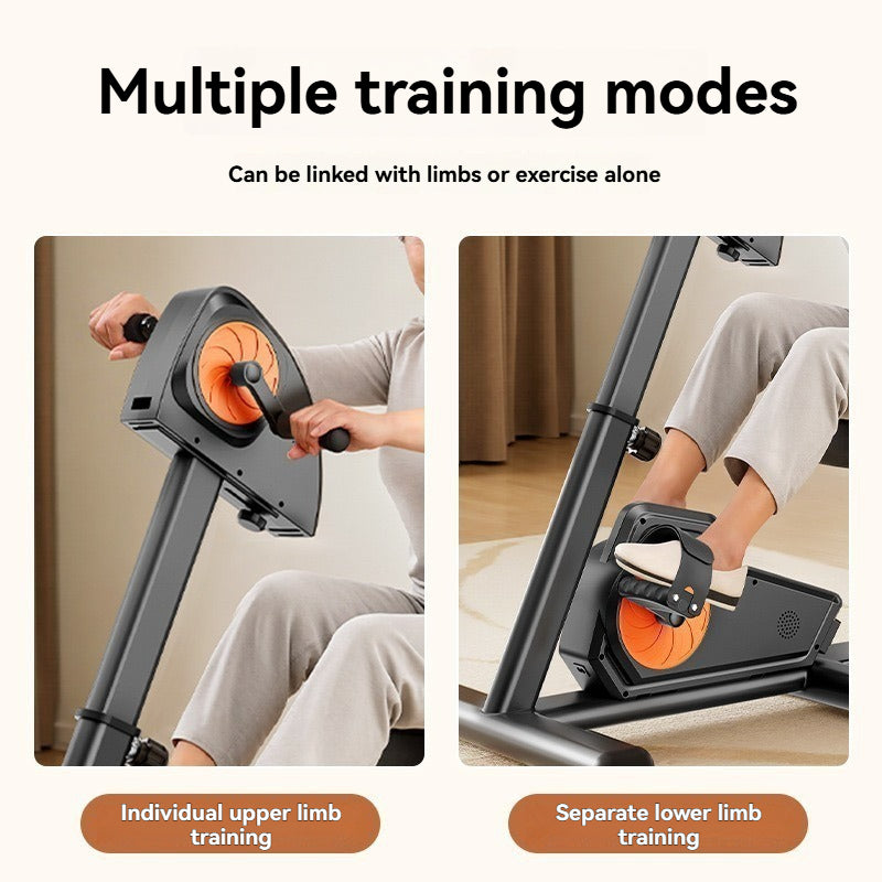Electric Elliptical Machine for Upper & Lower Limb Rehabilitation