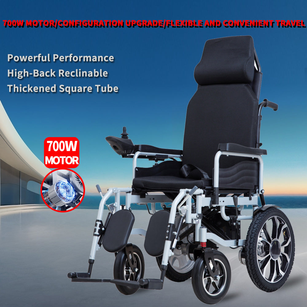 Sit-and-Recline Electric Wheelchair