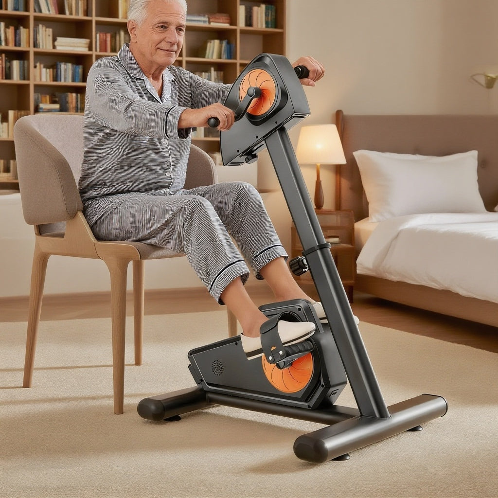 Electric Elliptical Machine for Upper & Lower Limb Rehabilitation