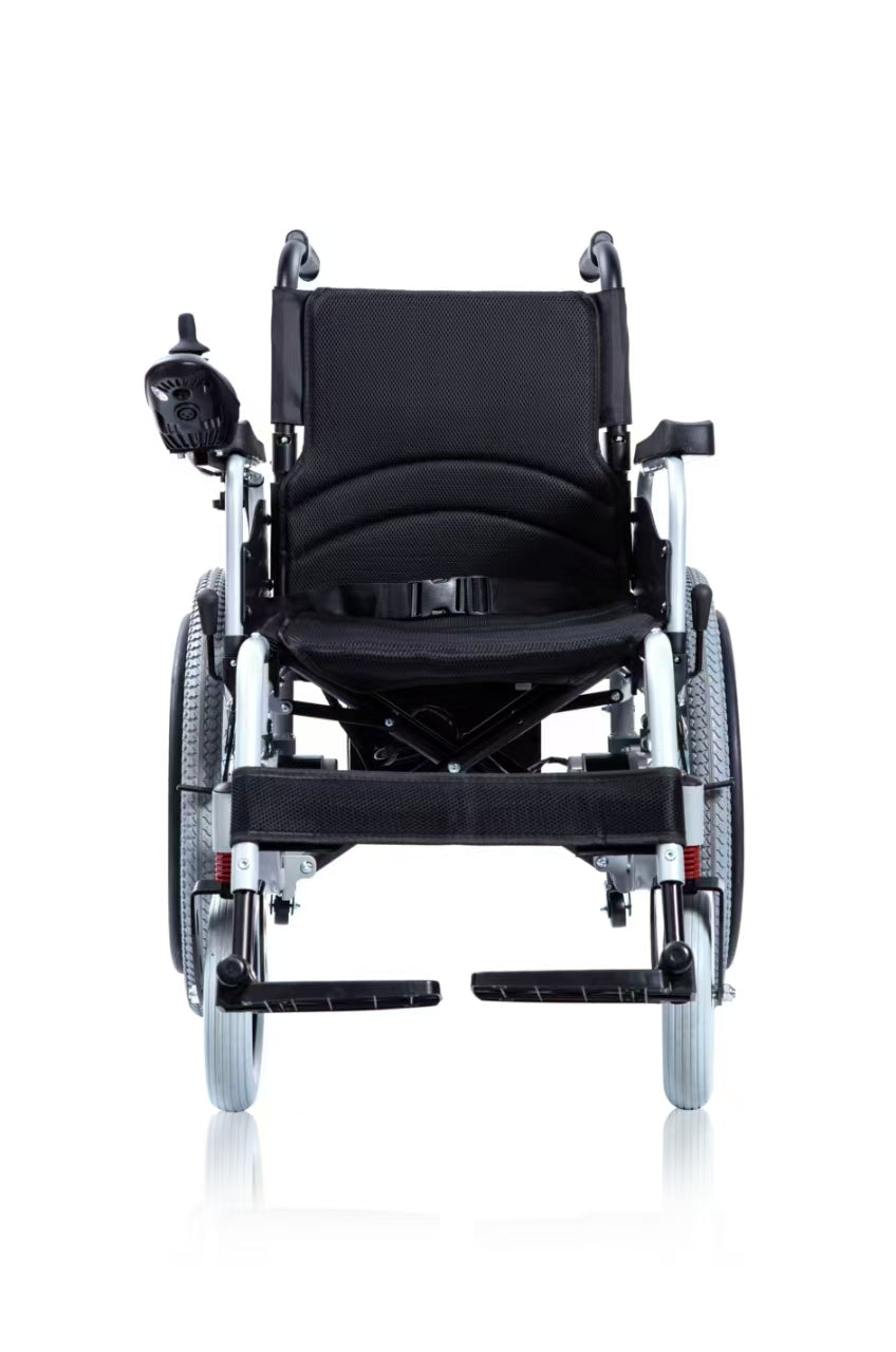 22-inch large-wheel electric wheelchair with electric and manual dual