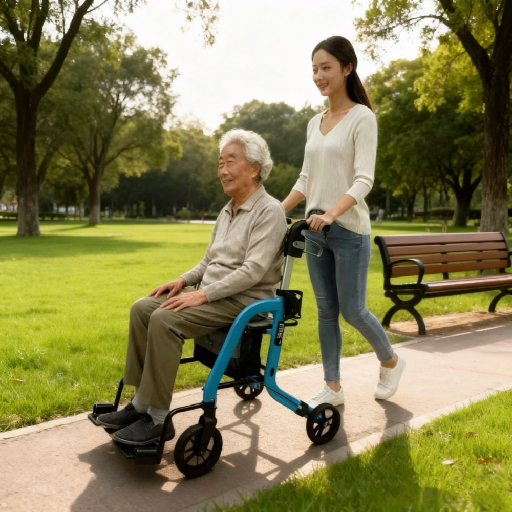 Three-in-One Heavy-Duty Hand Cart Aluminum alloy frame with 4 wheels