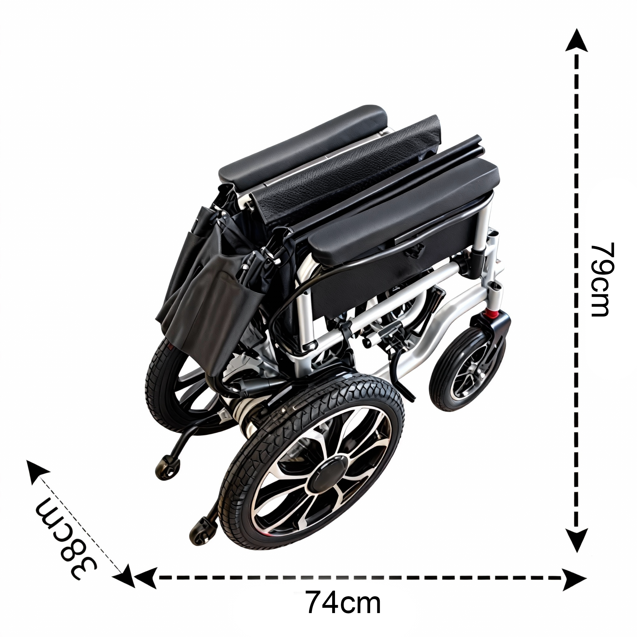 Electric Wheelchair with Upgraded 700W Motor
