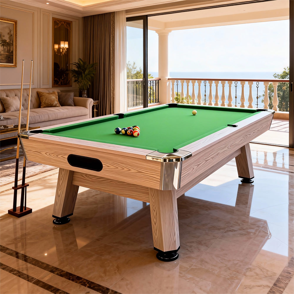8FT/9FT Large-Size Billiard Table in a Light Luxury Style