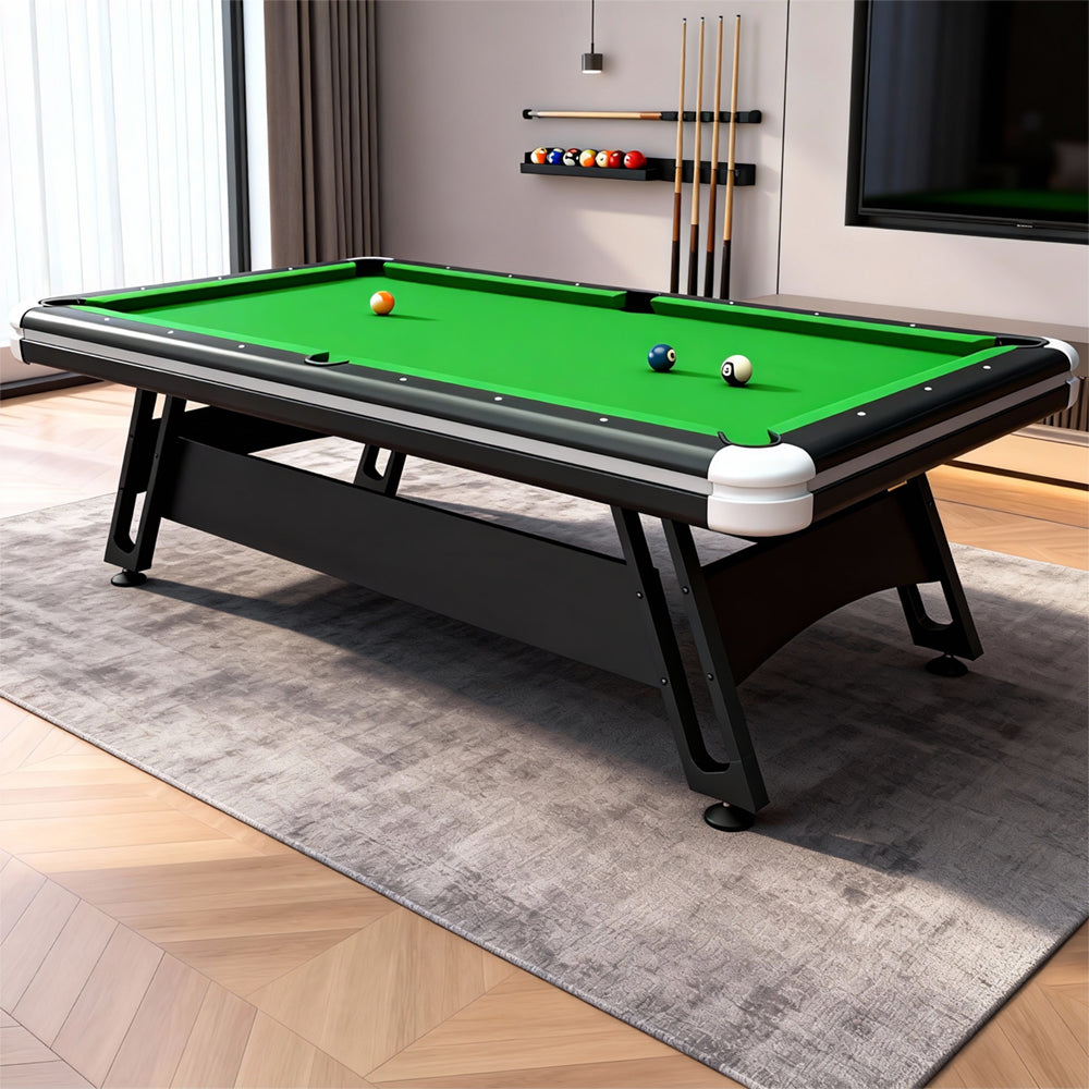 8FT/9FT Metal Support Legs Billiard Pool Table  With Full Accessories