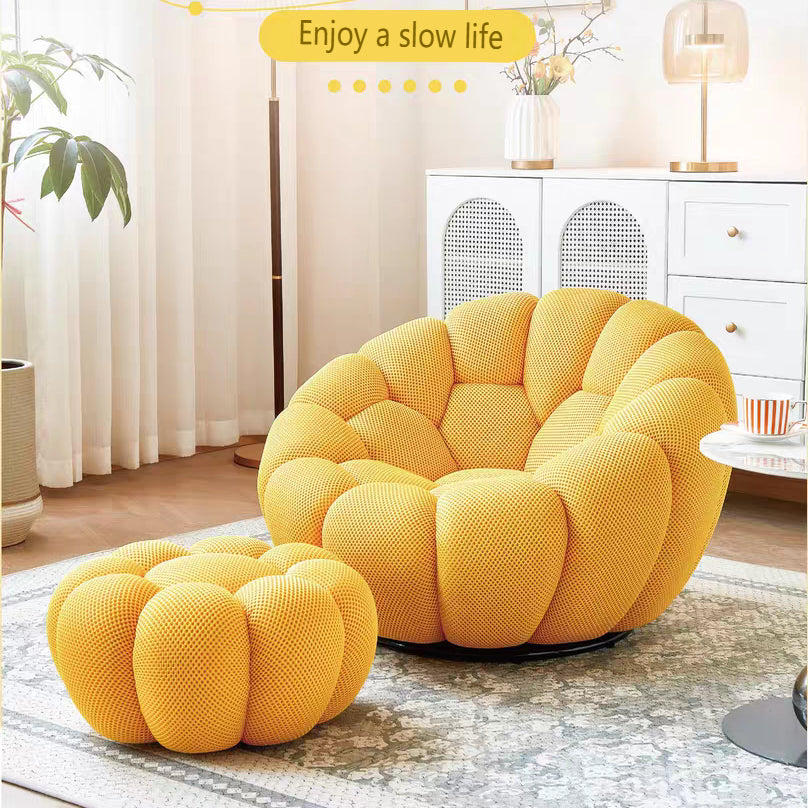 Frameless foam leisure sofa（without footrest）,demonstrate artistic