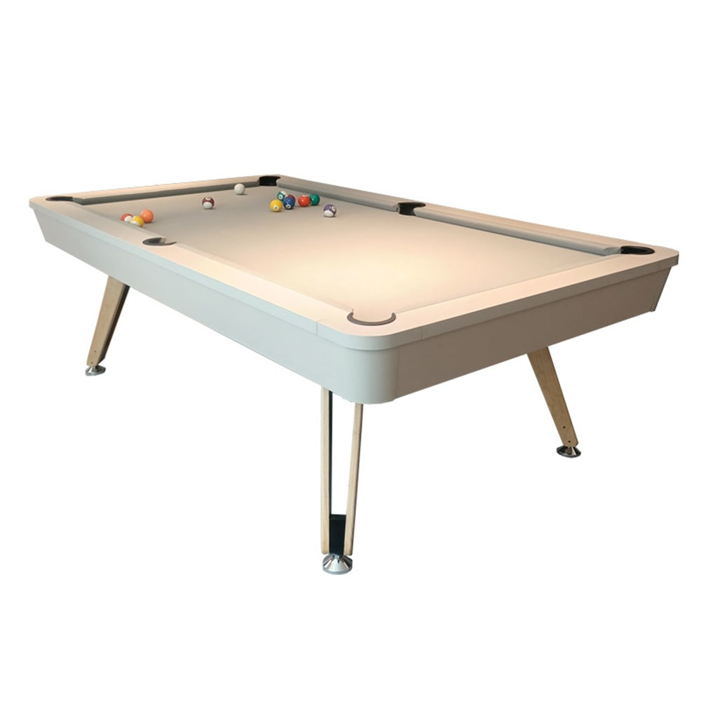 7FT Solid Wood Legs Billiard Pool Table  With Full Accessories