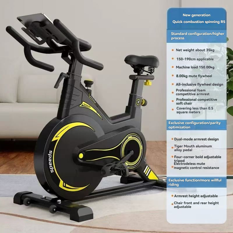 Spinning bikes, ultra-quiet exercise bikes, indoor exercise bicycles,