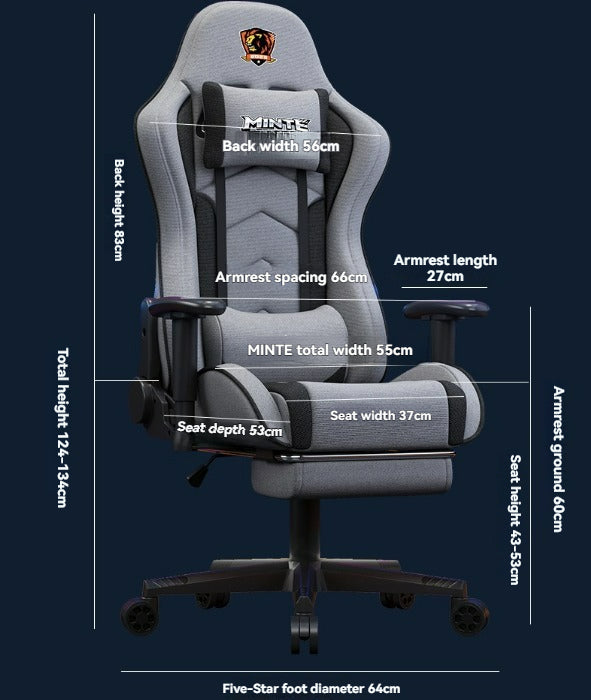 Racing-Style PU Leather High-Base Office & Gaming Chair