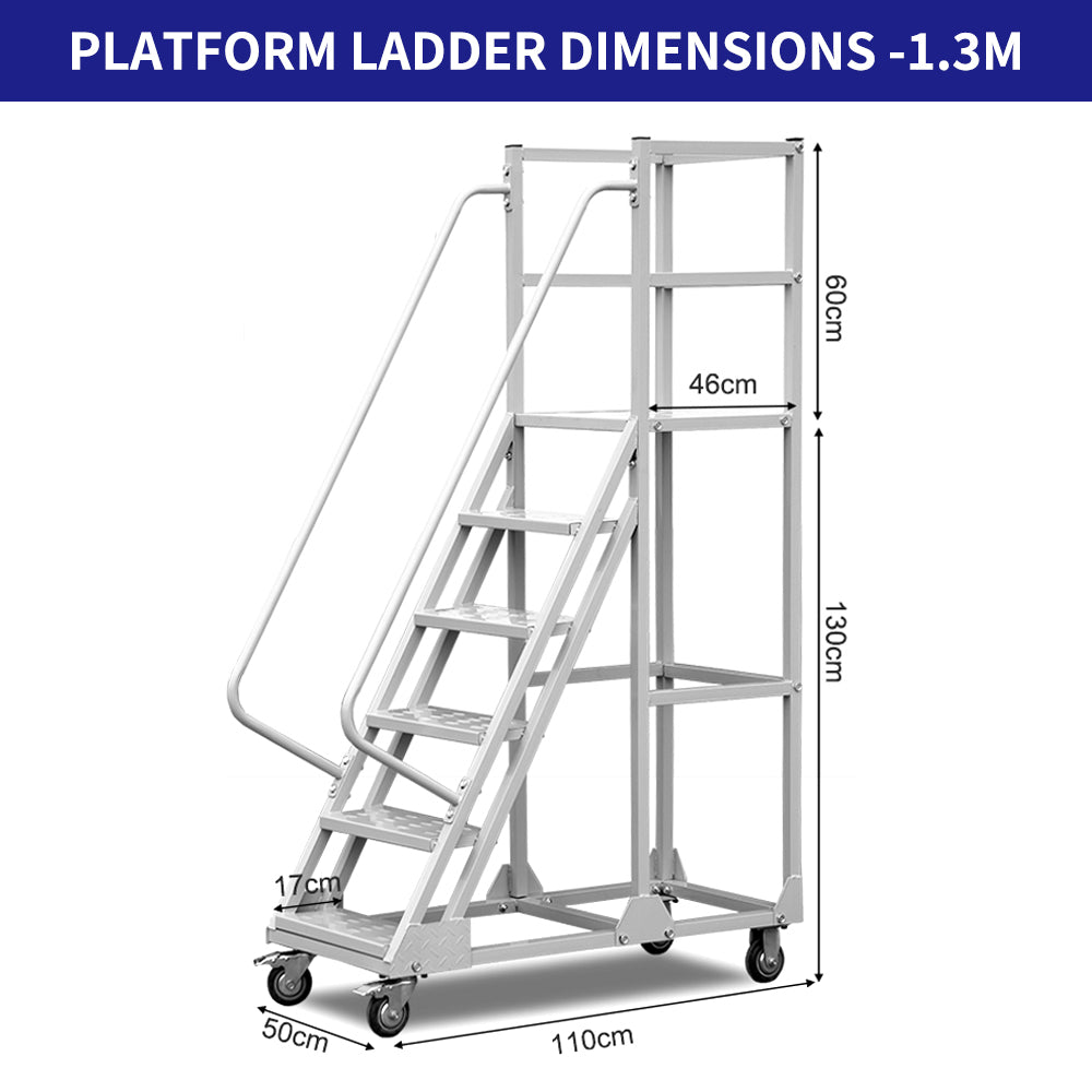 Portable Platform Ladder 1.3m,1.5m,1.6m