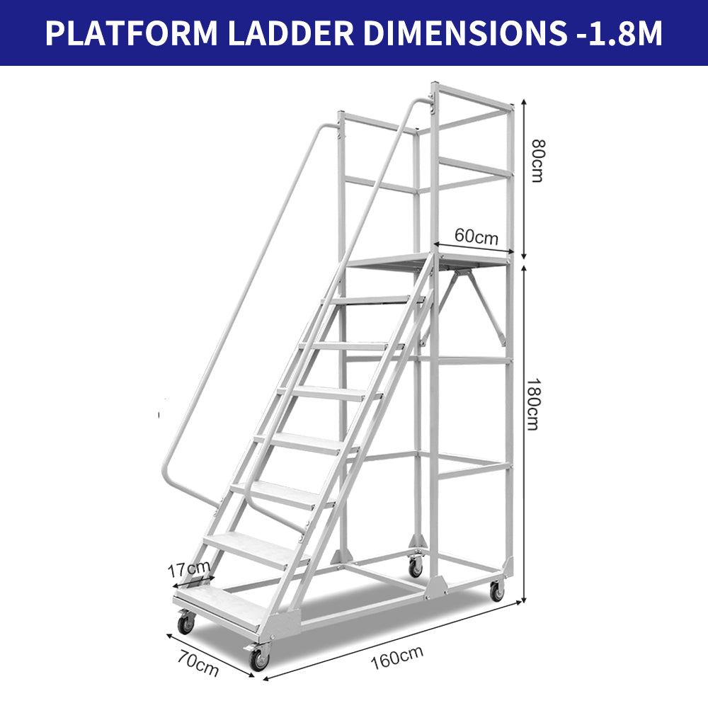 Portable Platform Ladder 1.8m,2m,2.5m